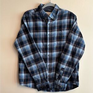 Weatherproof long sleeve flannel